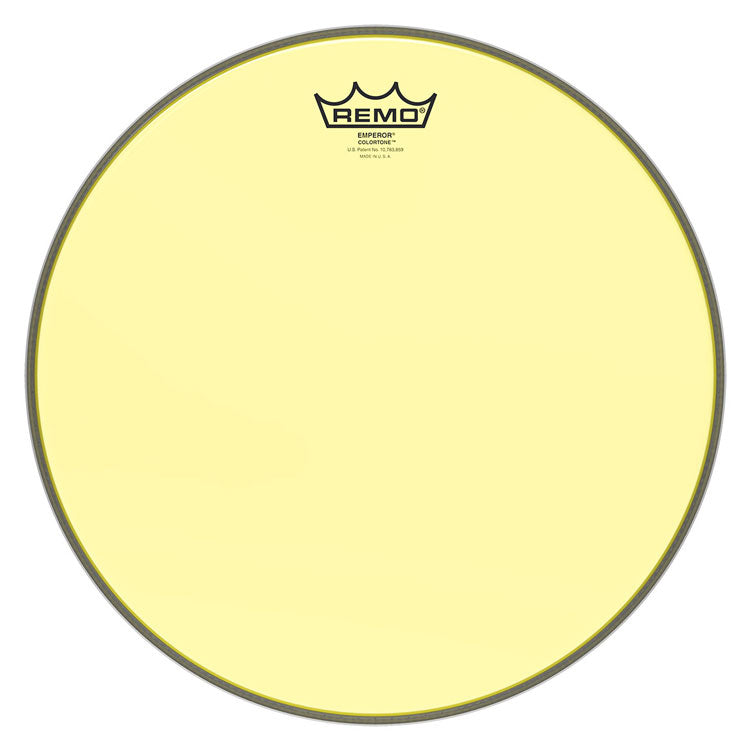 Remo Emperor Colortone Yellow 16" Drum Head