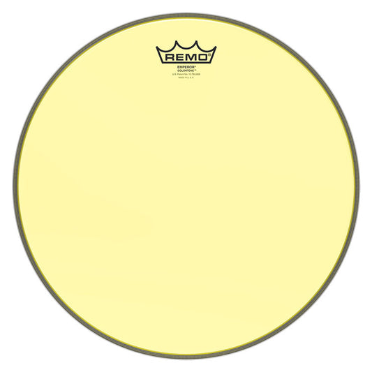 Remo Emperor Colortone Yellow 16" Drum Head