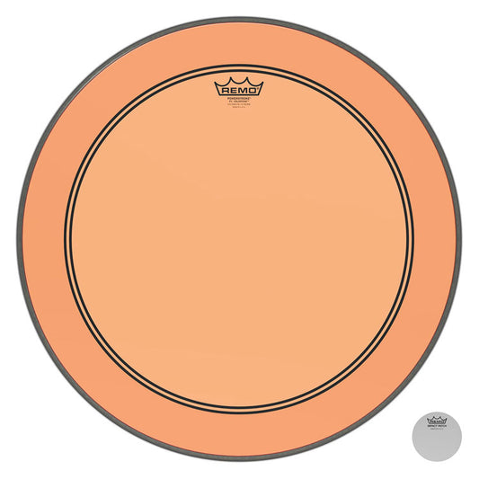 Remo Powerstroke 3 Colortone Orange 24" Bass Drum Head