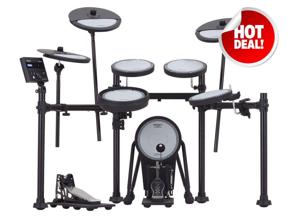 Roland VQD106S V-Drums Quiet Design Electronic Drum Kit