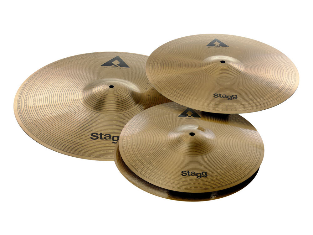 Stagg AXK Series Copper-Steel 14H/16C/20R Cymbal Pack