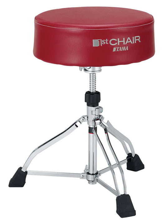 Tama 1st Chair Round Rider XL Red Trio Drum Throne