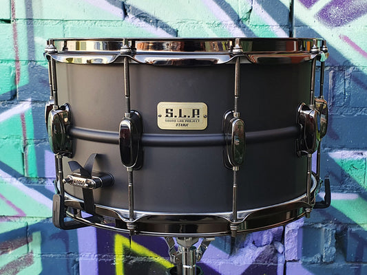Tama S.L.P Soundlab Project 14" x 8" Big Black Steel Snare Drum