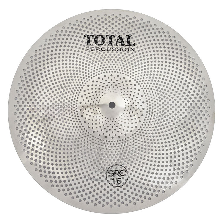 Total Percussion 16" Sound Reduction Crash Polished Silver