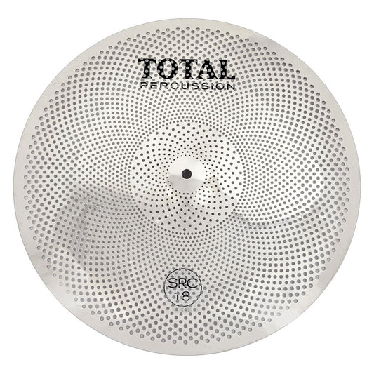 Total Percussion 18" Sound Reduction Crash Polished Silver