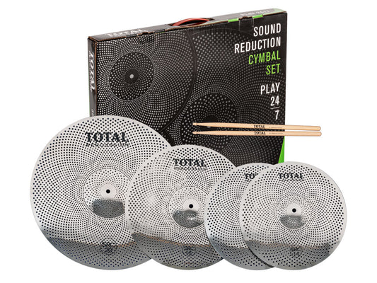 Total Percussion Sound Reduction 13/14/18 Cymbal Pack