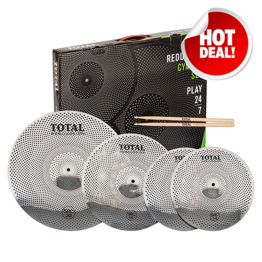 Total Percussion Sound Reduction 14/16/20 Cymbal Pack