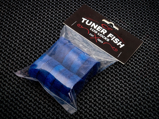 Tuner Fish Cymbal Felts Blue 10 Pack