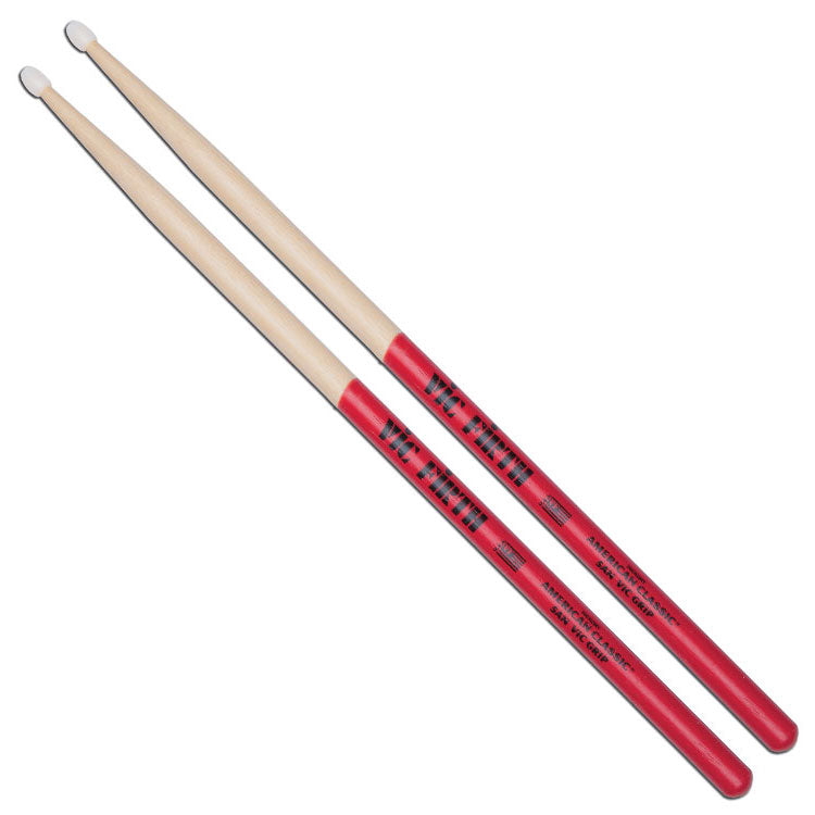 Vic Firth American Classic 5A Vic Grip Nylon Tip Drum Sticks