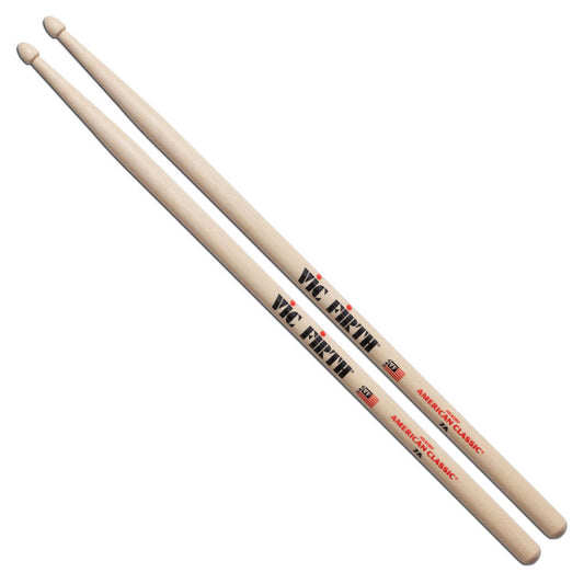 Vic Firth American Classic 7A Wood Tip Drum Sticks