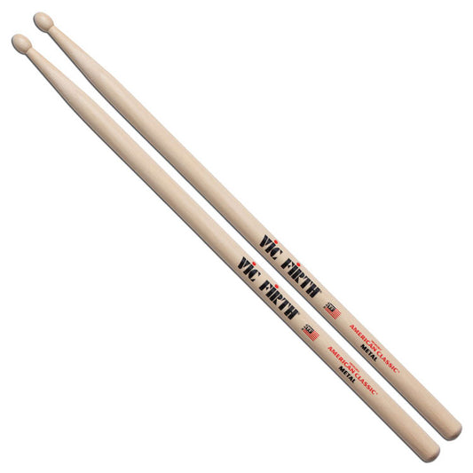 Vic Firth American Classic Metal Wood Tip Drum Sticks