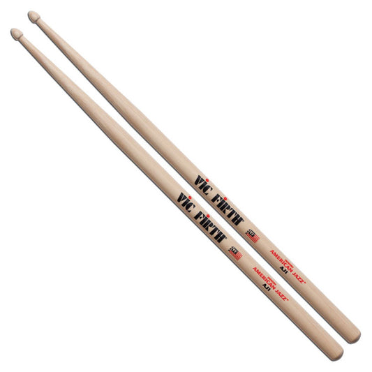 Vic Firth American Jazz AJ1 Wood Tip Drum Sticks