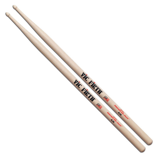 Vic Firth American Jazz AJ6 Wood Tip Drum Sticks