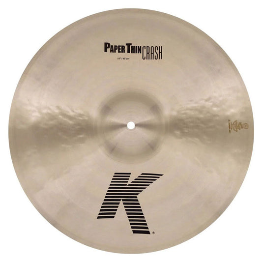 Zildjian 18" K Zildjian Paper Thin Crash Cymbal