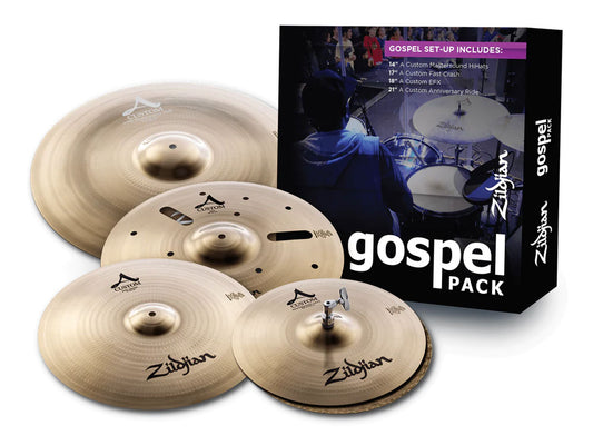 Zildjian Cymbals A Custom Gospel Cymbal Pack