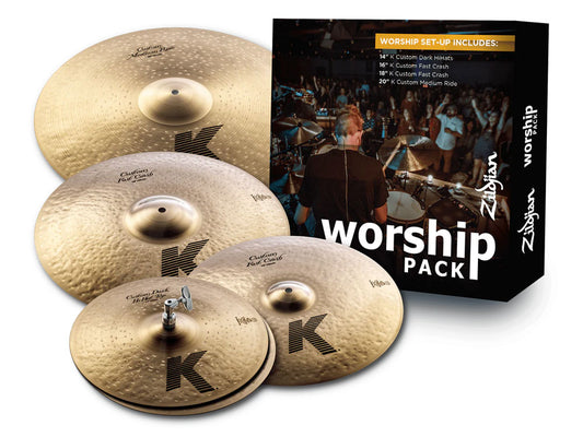 Zildjian Cymbals K Custom Worship Cymbal Pack