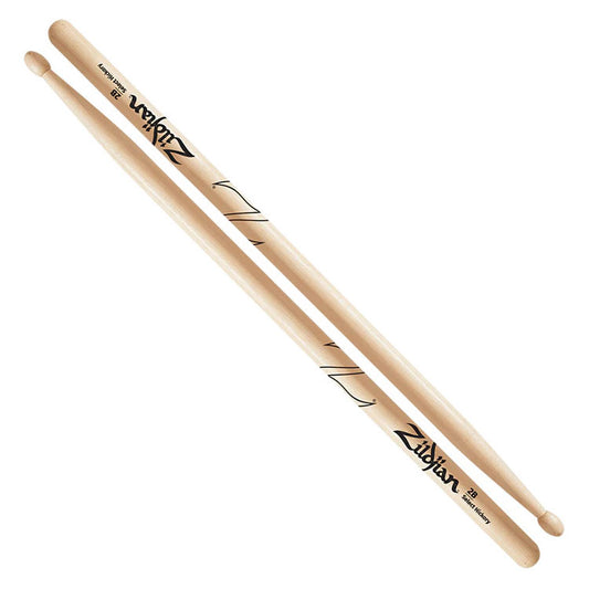 Zildjian Hickory 2B Wood Tip Drum Sticks