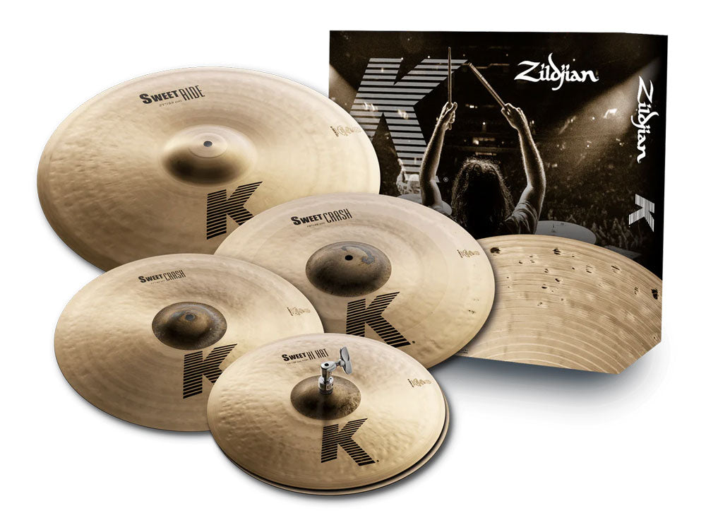 Zildjian K Sweet 15H/17C/19C/21R Cymbal Pack