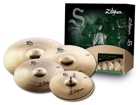Zildjian S Performer 14H/16C/18C/20R Cymbal Pack