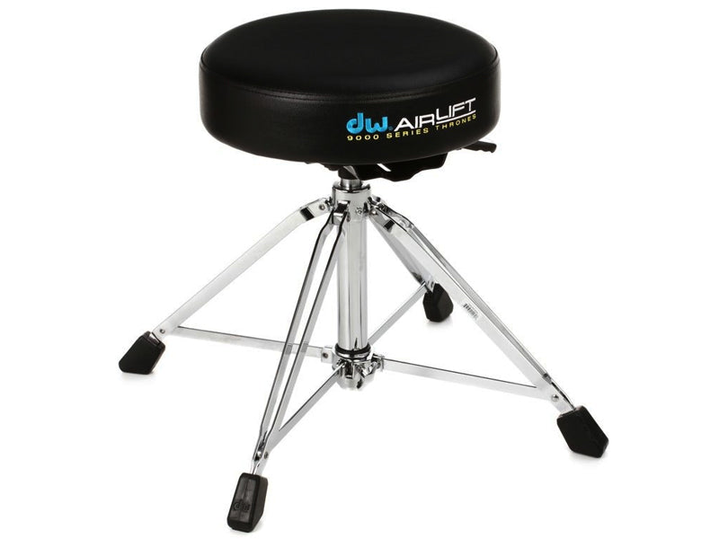 DW 9000 Series Air Lift Round Top Drum Throne Drummers Paradise