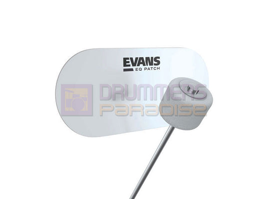 Evans EQ Bass Drum Patch - Double Clear Plastic 2pk