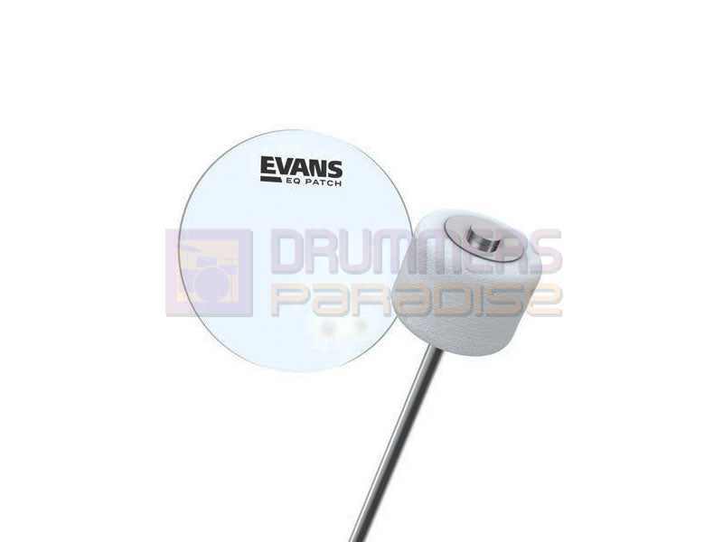 Evans EQ Bass Drum Patch - Single Clear Plastic 2pk