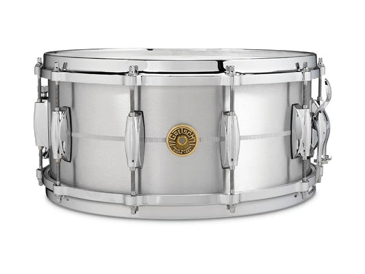 Gretsch USA Series 14" x 6.5" Solid Aluminium Snare Drum