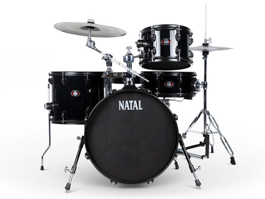 Natal DNA Stealth 18" 4 Piece Low Volume Drum Kit