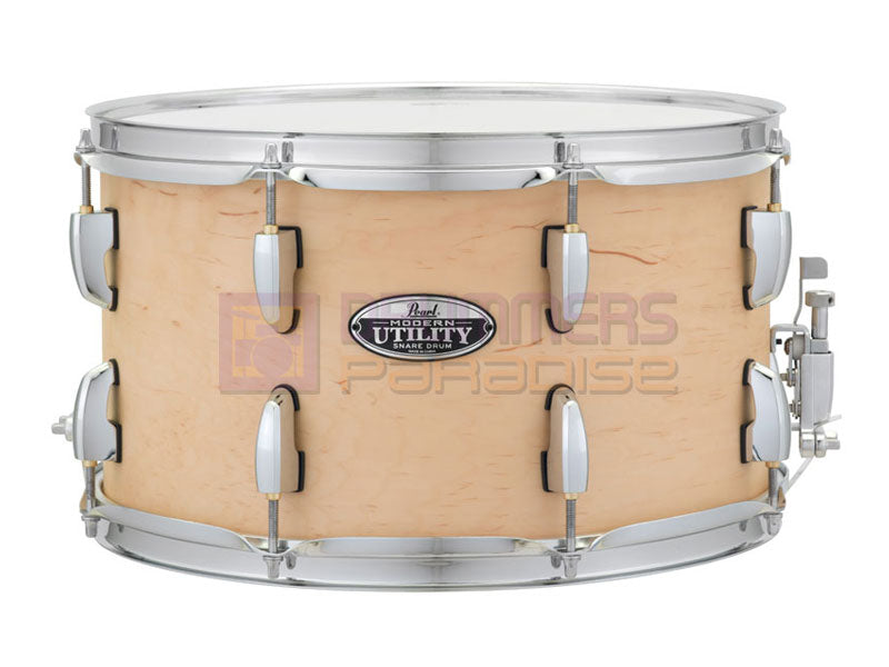 Pearl Modern Utility 14" x 8" Maple Snare Drum - Matte Natural