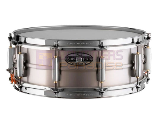 Pearl Sensitone Heritage Alloy 14" x 5" Beaded Aluminum Snare Drum