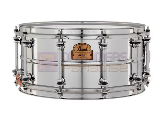 Pearl Signature Ian Paice 14" x 6.5" Beaded Steel Snare Drum